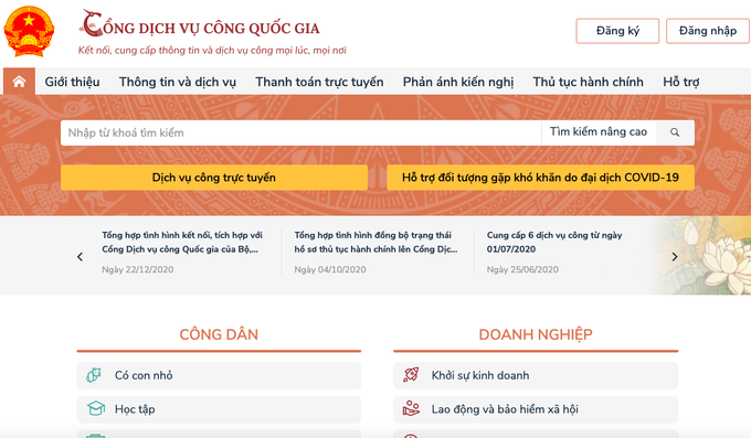 Triển khai thực hiện cung cấp dịch vụ công trực tuyến mức độ 4 đối với 2 thủ tục hành chính là “Cấp giấy phép xây dựng đối với nhà ở riêng lẻ” và “Cung cấp thông tin quy hoạch xây dựng” trên Cổng dịch vụ công quốc gia