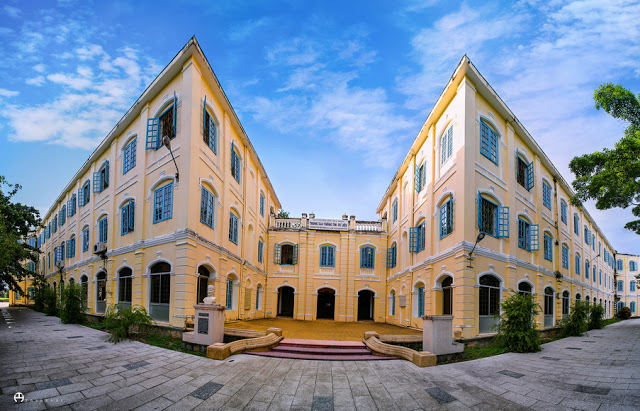 Một góc thư viện Đại học Quy Nhơn