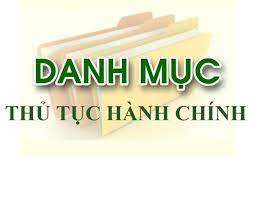 Hình ảnh thủ tục hành chính