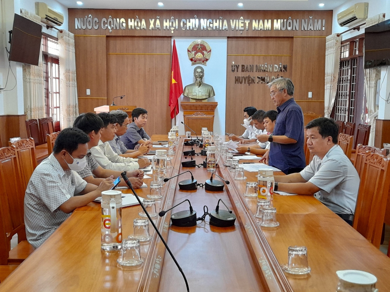 Hình ảnh tại buổi công bố Quyết định