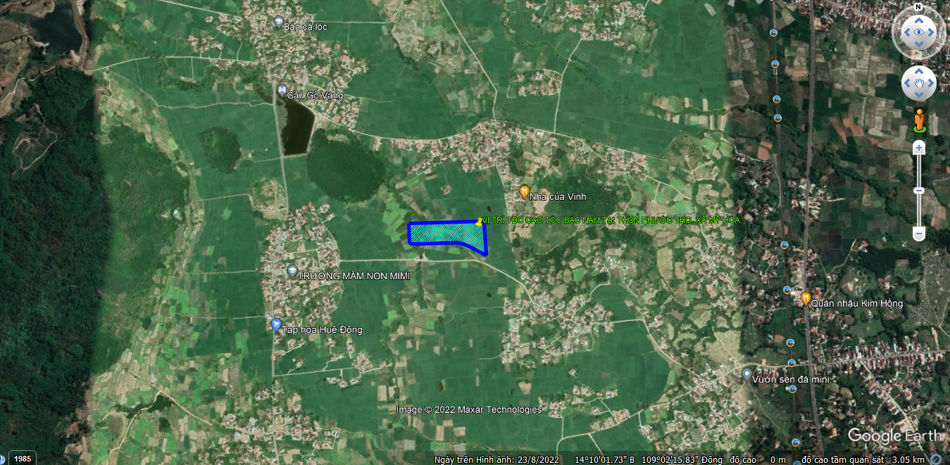 VI TRI QH TREN GOOGLEMAP
