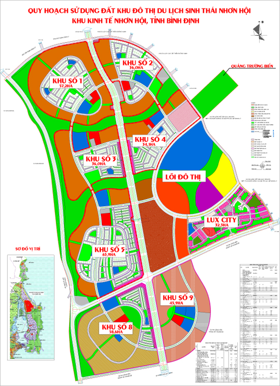 phê duyệt Nhiệm vụ Điều chỉnh Quy hoạch phân khu xây dựng tỷ lệ 1/2000 khu đô thị du lịch Nhơn Hội (Phân khu 3), Khu kinh tế Nhơn Hội