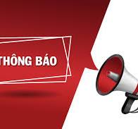 Hình ảnh thông báo