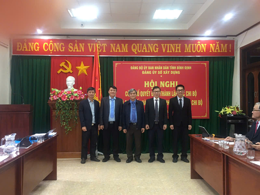 Đảng ủy Sở Xây dựng tổ chức Hội nghị công bố quyết định thành lập các Chi bộ và Ban Chấp hành Chi bộ, Bí thư, Phó Bí thư các Chi bộ, nhiệm kỳ 2022-2025